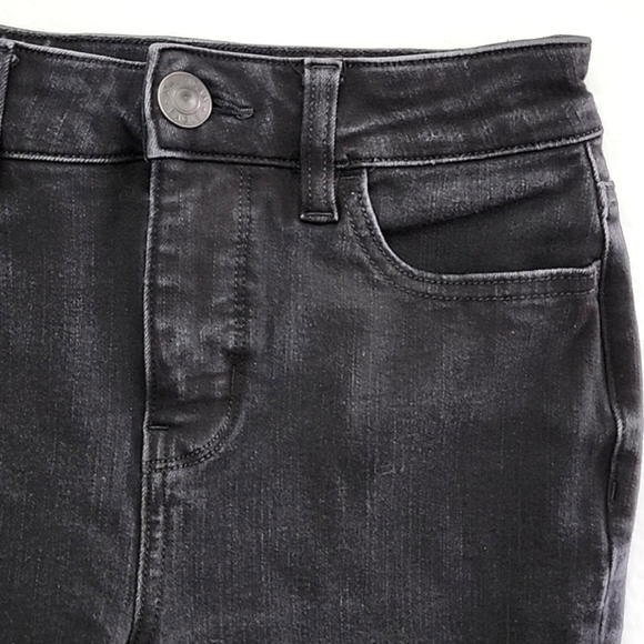 American Eagle Womens The Dream Jean Hi-Rise Jegging Black Denim Size 0 Short - Picture 3 of 15